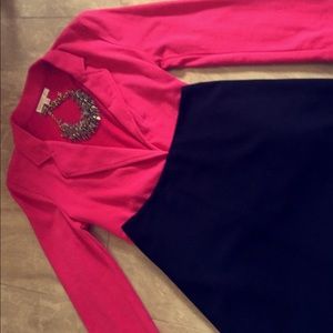 Hot pink wild blazer